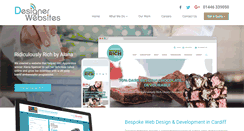 Desktop Screenshot of designer-websites.co.uk